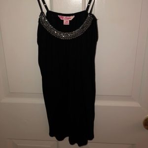 Candie’s detailed black tank Size:XS